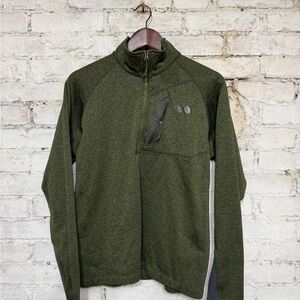 The North Face Men's Green Half-Zip Jacket